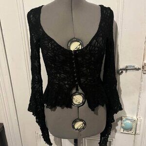 ISO!! Lip Service spiderweb webutante cardigan/top